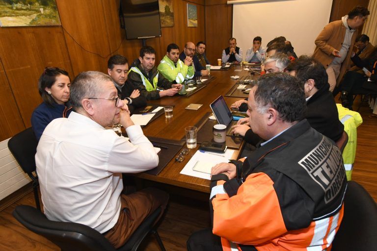 Comité de riesgo de desastres hace positivo balance tras frente de mal tiempo en Temuco