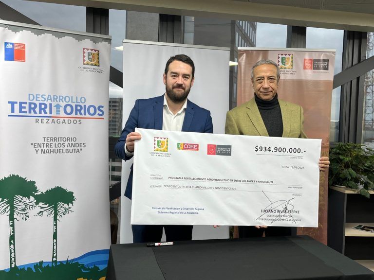 Gobierno regional da el vamos a la tercera versión del programa de fortalecimiento agroproductivo zona de rezago entre los Andes y Nahuelbuta