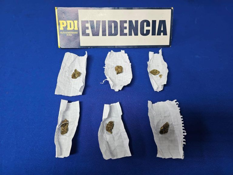 PDI Lautaro detiene a un menor de edad por robo con violencia y microtráfico