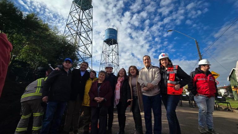 MOP parte con obras de reposición y ampliación de Servicio de Agua Potable Rural de Selva Oscura en Victoria