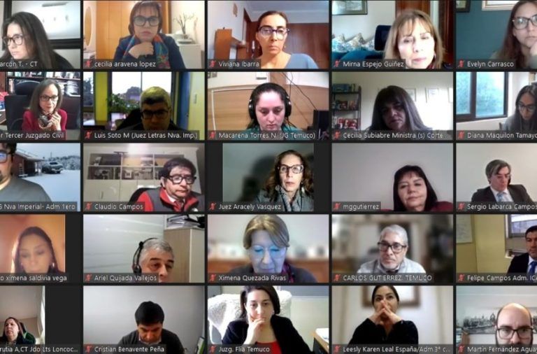 Jueces y funcionarios de los juzgados y unidades de apoyo de la jurisdicción Temuco se sensibilizan sobre la Ley de Identidad de Género