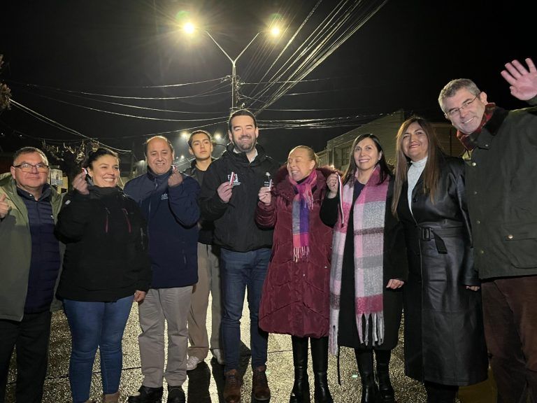 Comuna de Galvarino avanza con recambio de 607 luminarias LED gracias al Gobierno Regional