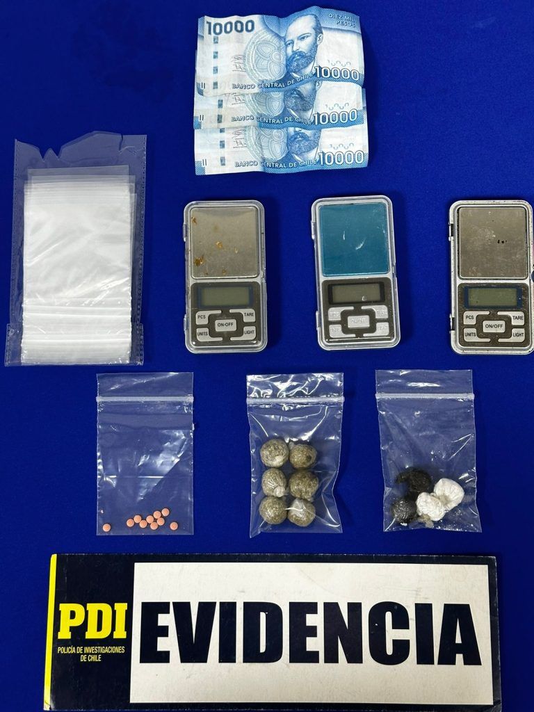 PDI detiene a mujer que intentó ingresar droga al Centro de Detención Preventiva de Villarrica