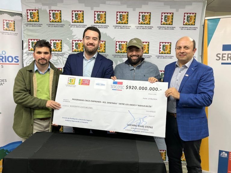 Gobierno regional abre convocatorias para emprendedores de las zonas de rezago “costa Araucanía” y entre los andes y Nahuelbuta”