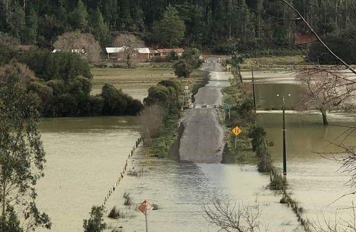 Más de 300 personas damnificadas y 5.400 aisladas es el saldo de las consecuencias del temporal en La Araucanía