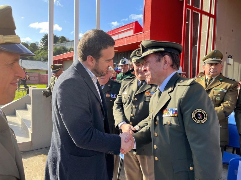 Gobernador Luciano Rivas inauguró luego de 38 años desde su fundación el primer cuartel de bomberos para la localidad de Puerto Domínguez