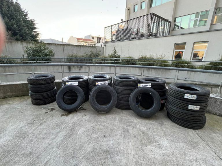 PDI Temuco recuperó neumáticos y un vehículo que habían sido sustraídos desde un taller mecánico: Hay una persona detenida