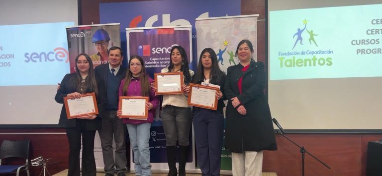 Certifican a cerca de 80 personas de Temuco para labores en el comercio y Retail.