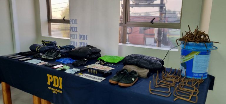 PDI Villarrica detiene al cuarto integrante de una organización criminal
