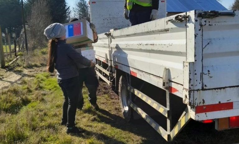 Municipio gestionó ayudas para afectados por las inundaciones en Freire