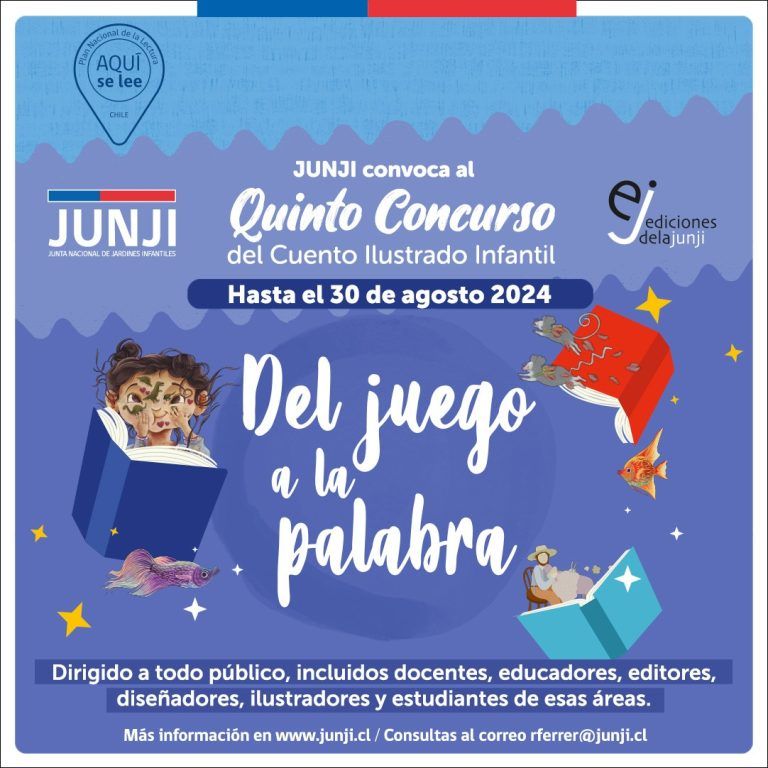 JUNJI Convoca a su quinto concurso del cuento ilustrado infantil