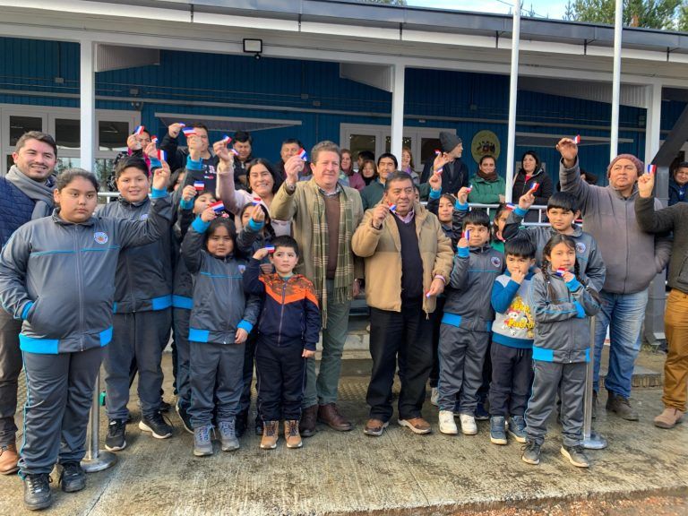 Niños y niñas de la Escuela Rural Butarrincón de Lumaco tienen mejores y cómodos espacios para aprender