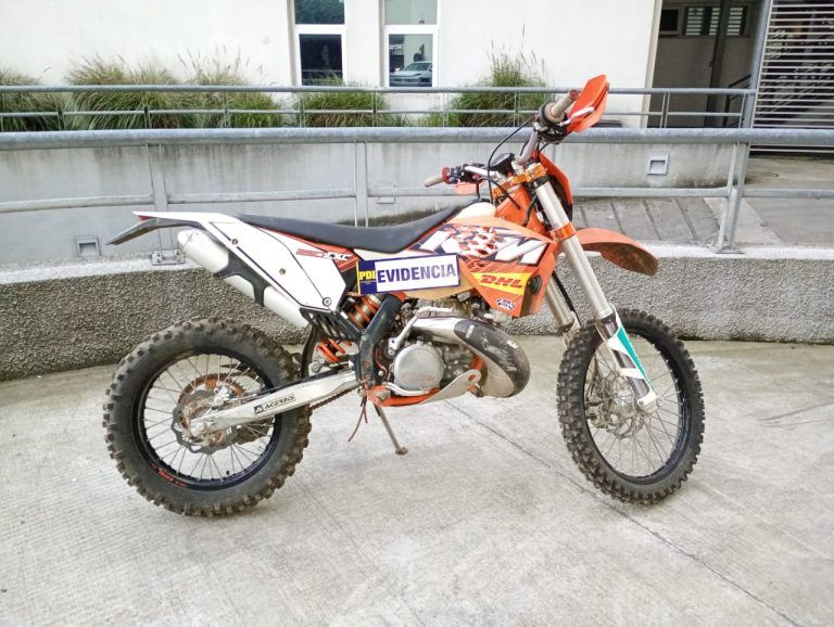 PDI recuperó motocicleta de alta gama sustraída en Temuco