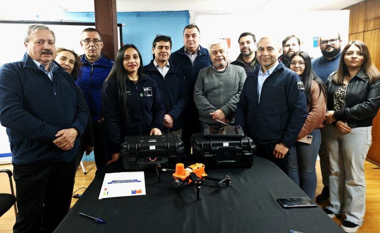 Bienes Nacionales de La Araucanía cuenta con moderno dron para apoyar procesos de mensuras y otras tareas