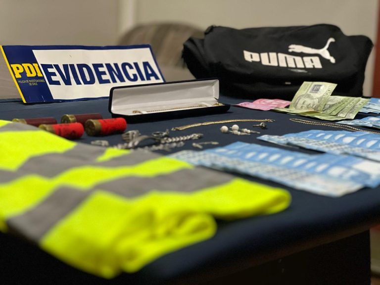 PDI detuvo a dos hombres acusados de robo con violencia en un domicilio de Traiguén