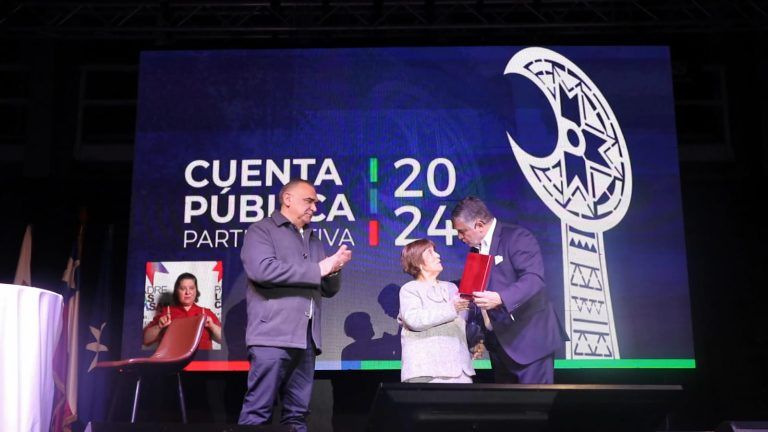 Mario González presentó sus hitos de gestión en una masiva cuenta pública