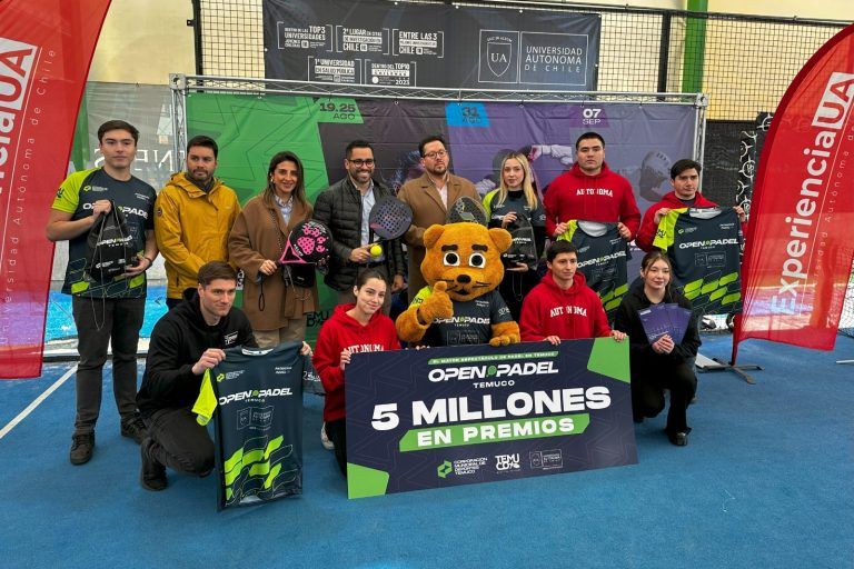 Open Pádel Temuco 2024: Se viene el campeonato de pádel más masivo del sur de Chile