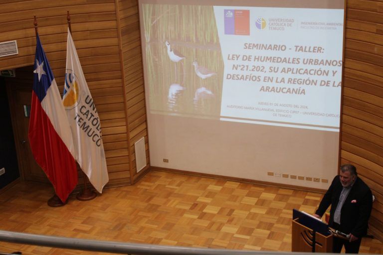 Ley de Humedales: Ministra Maisa Rojas inauguró taller-seminario en Temuco