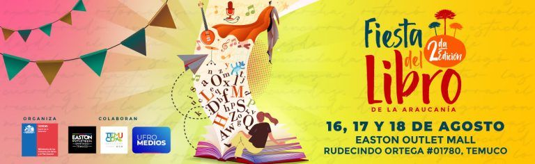 Temuco se prepara para la 2a edición de la Fiesta del Libro de La Araucanía 2024 con una excelente programación