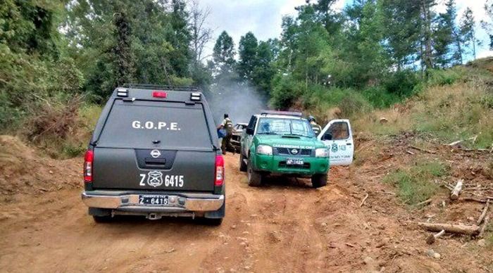 Carabineros de la Prefectura de COP de Pailahueque fueron agredidos en una comunidad