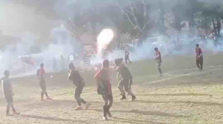Cunco: Imputados por uso de fuegos artificiales y arma de fuego en partido permanecerán en custodia