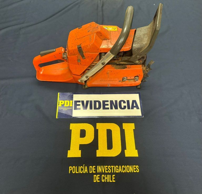 PDI recuperó motosierra sustraída en Purén tras robo en lugar habitado