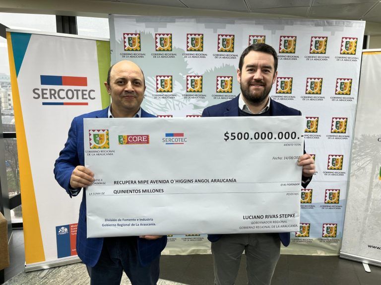 Gobierno regional lanza plan de reactivación económica para emprendedores afectados por trabajos de avenida O’Higgins en Angol