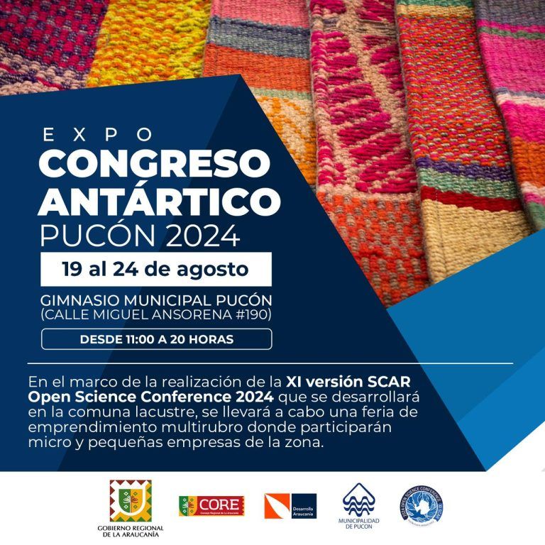 Más de 50 emprendedores de la zona la zona lacustre darán vida a la expo congreso antártico Pucón