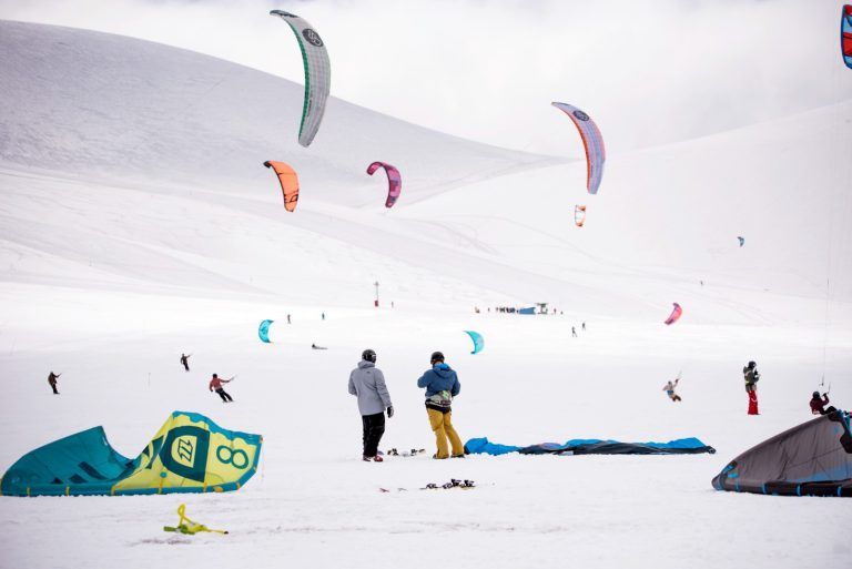 Un espectáculo de velas se vivirá en Corralco entre el 29 de agosto y 1 de septiembre con una nueva versión del “Snowkite Fest”