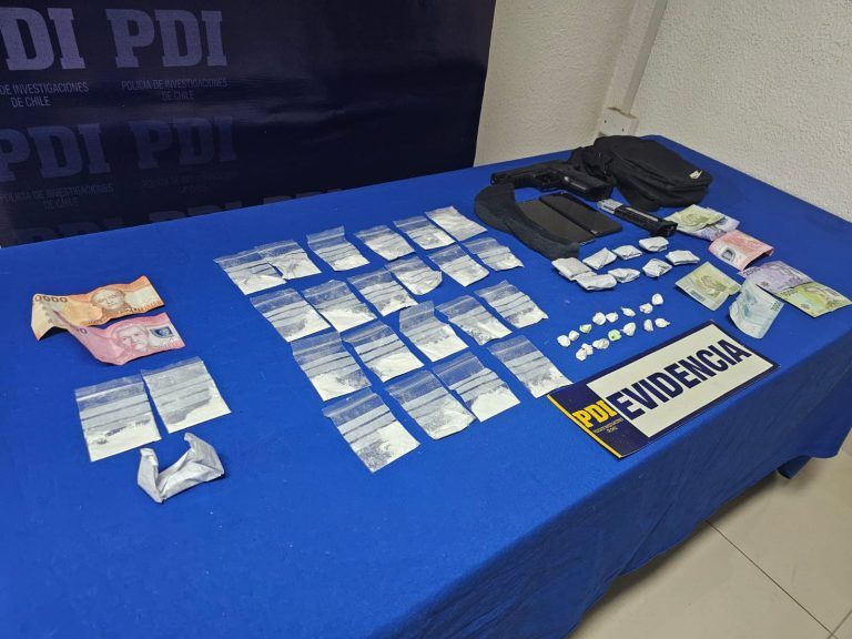 PDI detuvo a menor de edad por microtráfico de drogas en Lautaro