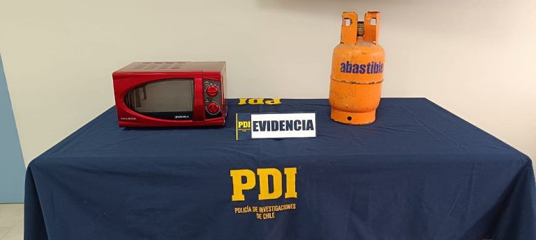 Detectives de Villarrica detuvieron a un hombre involucrado en diferentes robos en Curarrehue