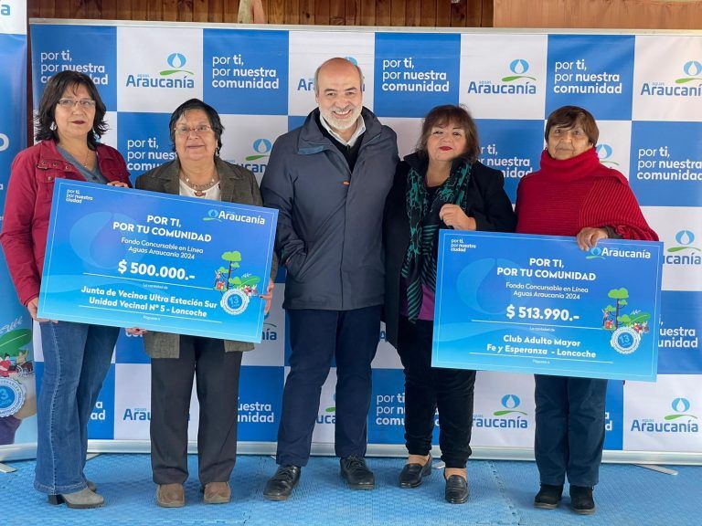 En Pitrufquén culmina entrega de aportes sociales de Aguas Araucanía