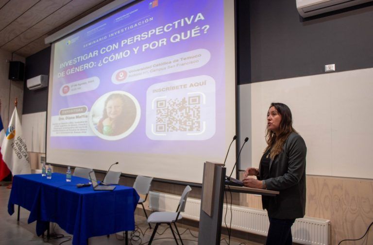 Seminario en la UCT resaltó la importancia de investigar con Perspectiva de Género