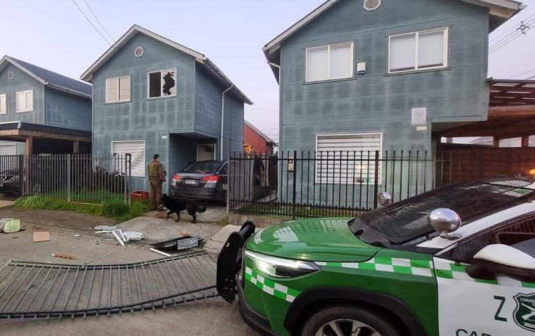 Prisión preventiva a acusado de chocar casa y atacar a su dueño en Lautaro: víctima en riesgo vital
