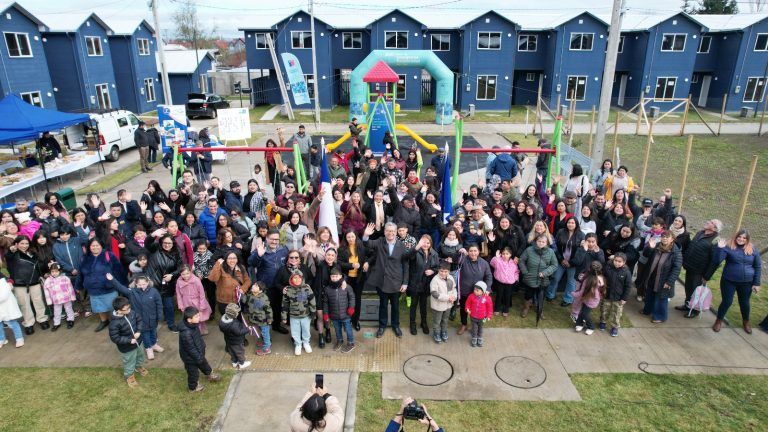 Serviu inaugura condominio labranza destinado para 63 familias
