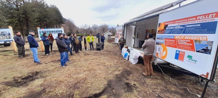 CONAF pone a disposición Unidad Demostrativa de Secado de Leña