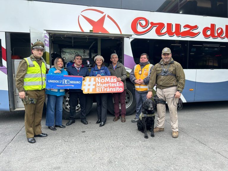 FIESTAS PATRIAS: MTT inicia fiscalización a equipaje en buses interurbanos
