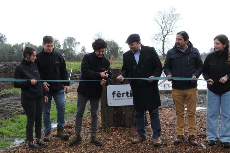 Cooperativa Fértil inaugura la primera planta de compostaje de la región con el apoyo de Sercotec