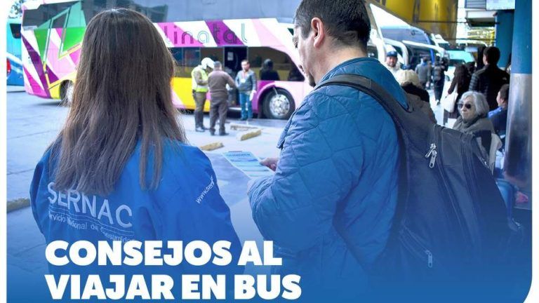 ¿VIAJA EN FIESTAS PATRIAS? SERNAC entrega recomendaciones para trasladarse en buses interurbanos