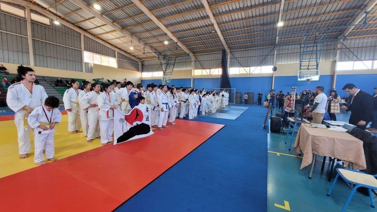 Judocas del sur de Chile se reúnen en Campeonato de la especialidad realizado en Temuco