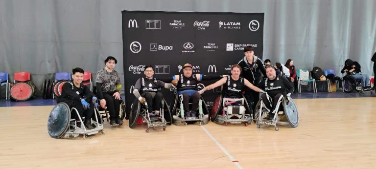 Exitoso debut de club deportivo Wallmapu QR en campeonato nacional de Quadrugby