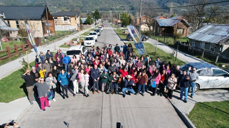 SERVIU inaugura ruta peatonal e inicia obras en vivienda por $ 2.220 millones de pesos en Melipeuco