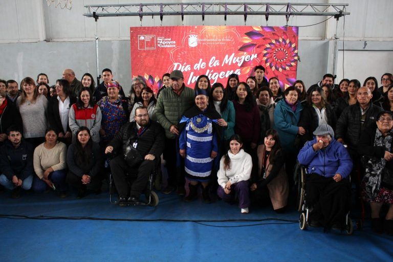Mujeres cuidadoras de la Región conmemoran el día de la Mujer Indígena en Ercilla