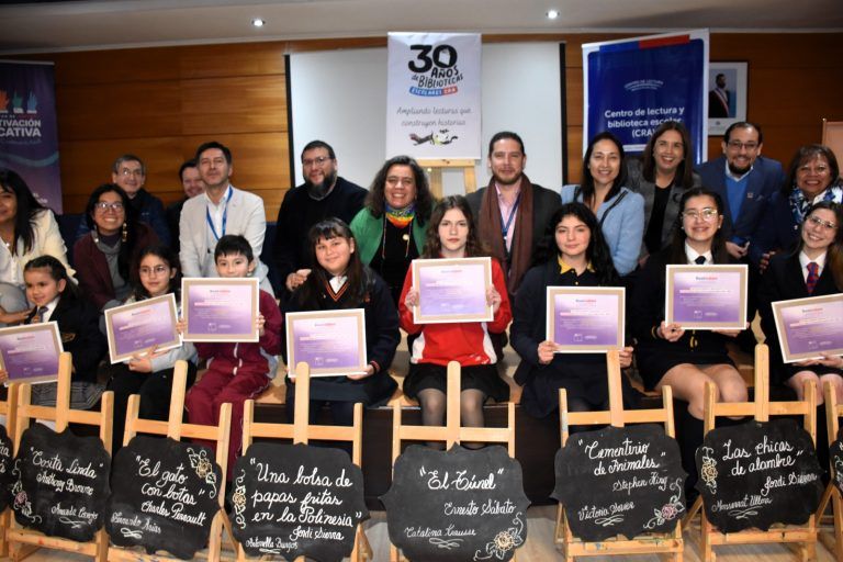 En el marco de la celebración de los 30 años del programa de bibliotecas escolares en Chile