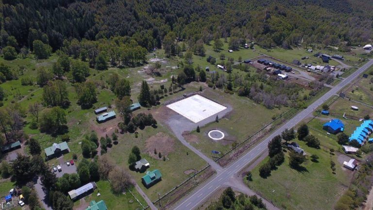 MOP inicia obras de dos plataformas de emergencia Para helicópteros en la región de la Araucanía