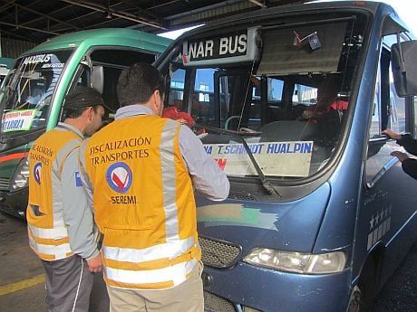 En La Araucanía intensifican controles a buses interurbanos para que cumplan normativas