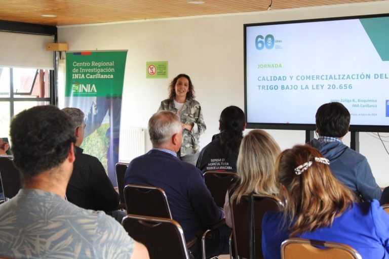 INIA Carillanca capacita a integrantes de la asociación gremial Agricultores Unidos de La Araucanía