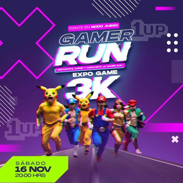 «La Gamer Run, llega a Temuco! Un evento deportivo lleno de diversión y fantasía»
