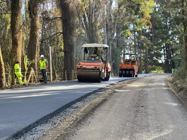 MOP: En el verano del 2025 estarán concluidas las obras de pavimentación del camino Quepe – Prados de Huichahue