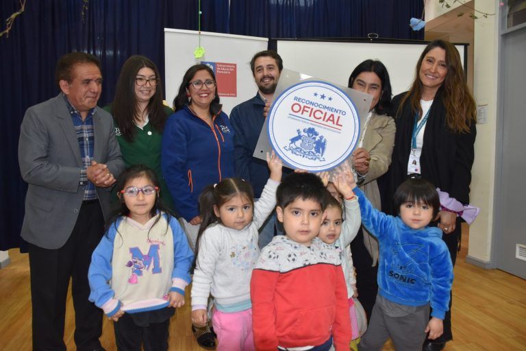 Jardín de Labranza recibe reconocimiento oficial de la Subsecretaría de Educación Parvularia